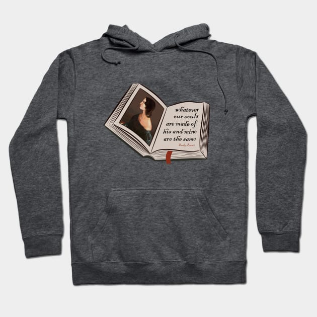 wuthering heights quote Hoodie by indiebookster